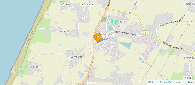 localisation de l'entreprise MADAME CELINE BUATHIER  OCTEVILLE-SUR-MER