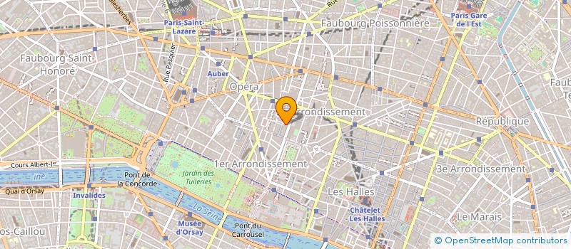 localisation de l'entreprise MADAME CELINE BUCHHOLTZ  PARIS