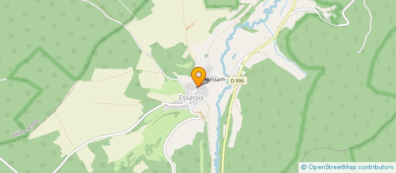localisation de l'entreprise MADAME CELINE BUCHS  ESSAROIS