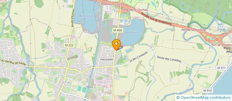 localisation de l'entreprise MADAME CELINE BUCKENMEIER  ESCHAU