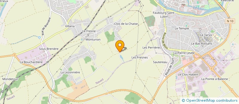 localisation de l'entreprise MADAME CELINE BUFFET  NAVEIL