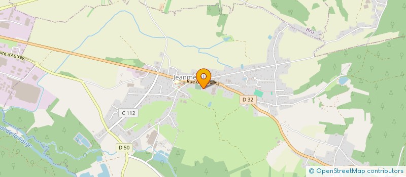 localisation de l'entreprise MADAME CELINE BUHNER  JEANMENIL