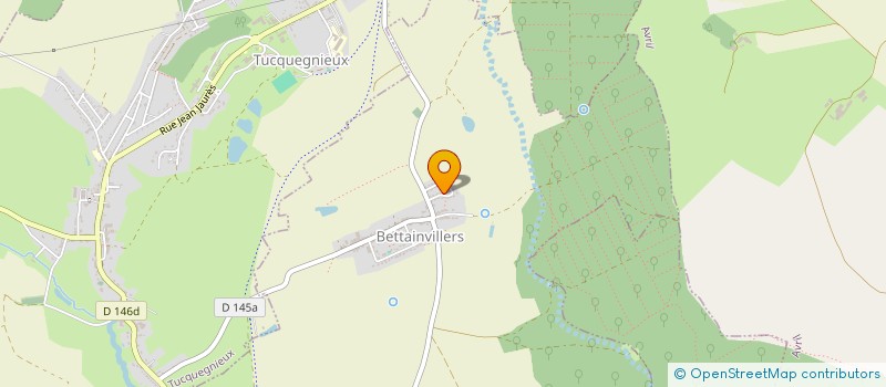 localisation de l'entreprise MADAME CELINE BURET  BETTAINVILLERS