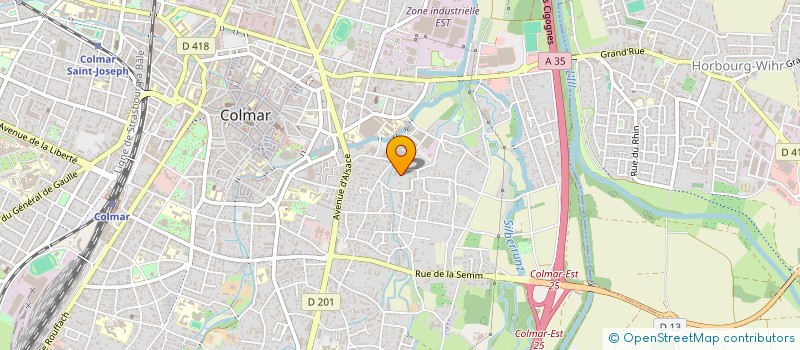 localisation de l'entreprise MADAME CELINE BUTTERLIN  SOULTZ-HAUT-RHIN