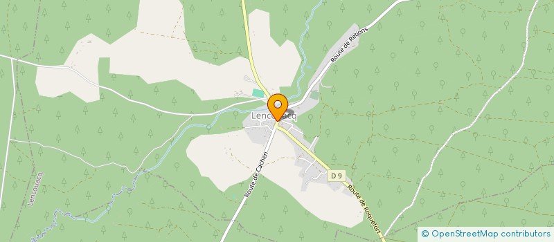 localisation de l'entreprise MADAME CELINE CABANACQ  SARBAZAN