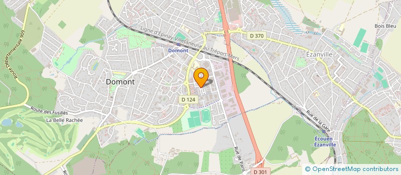 localisation de l'entreprise MADAME CELINE CABOTTE  DOMONT