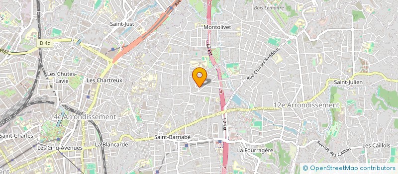 localisation de l'entreprise MADAME CELINE CADIS à MARSEILLE