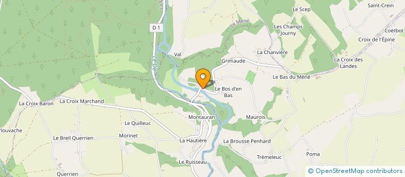 localisation de l'entreprise MADAME CELINE CAILLARD à PLEMET