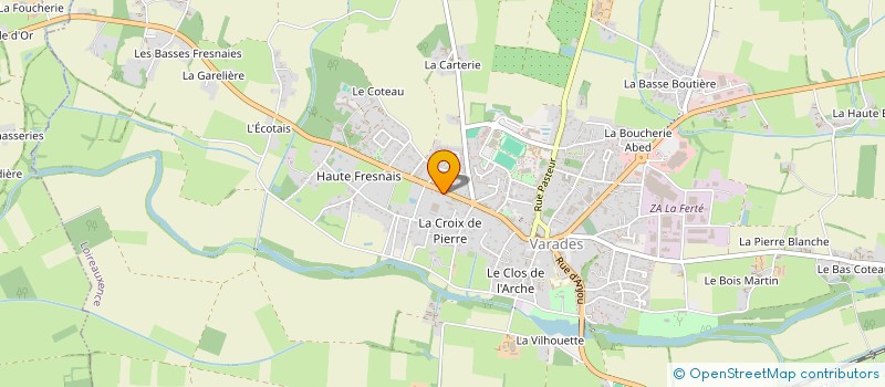 localisation de l'entreprise MADAME CELINE CAILLAUD  LOIREAUXENCE