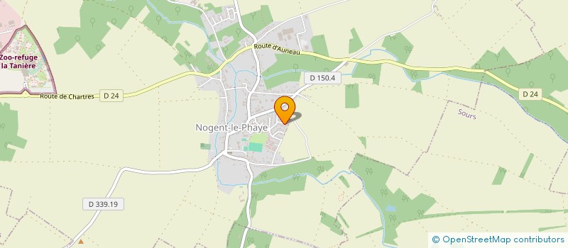localisation de l'entreprise MADAME CELINE CAILLET à NOGENT-LE-PHAYE