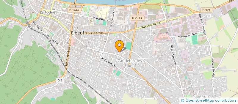 localisation de l'entreprise MADAME CELINE CAILLOUX  OUVILLE