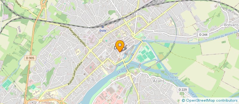 localisation de l'entreprise MADAME CELINE CAILLY  VILLETTE-LES-DOLE