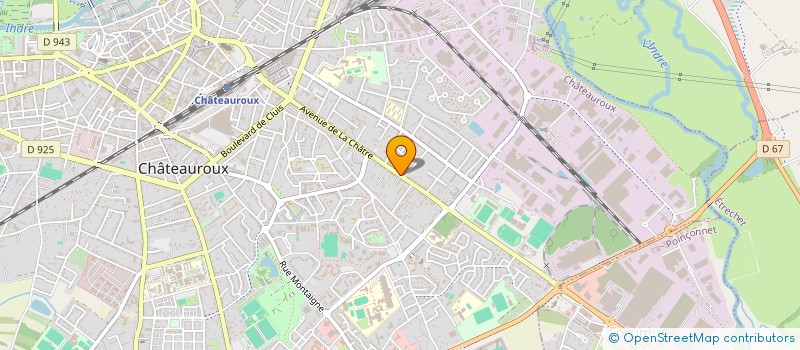 localisation de l'entreprise MADAME CELINE CALLEJA à CHATEAUROUX