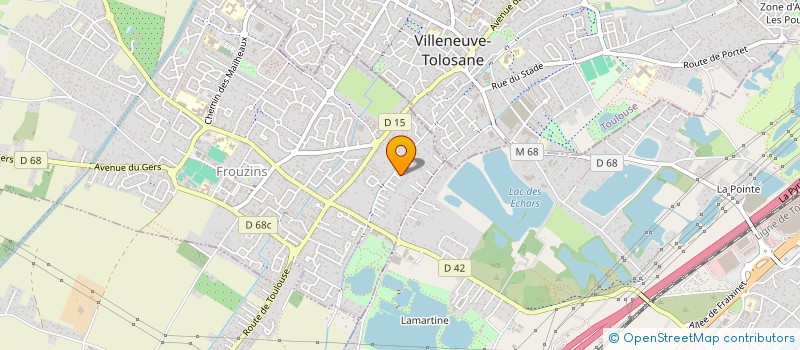 localisation de l'entreprise MADAME CELINE CAMEL  FROUZINS