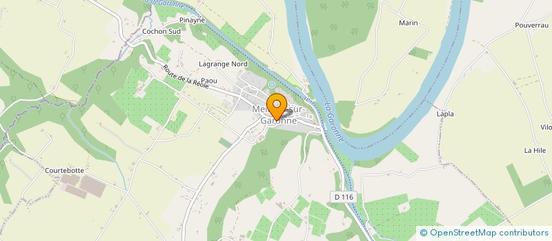 localisation de l'entreprise MADAME CELINE CAMPAN  MEILHAN-SUR-GARONNE