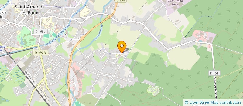 localisation de l'entreprise MADAME CELINE CAMPOBASSO à SAINT-AMAND-LES-EAUX