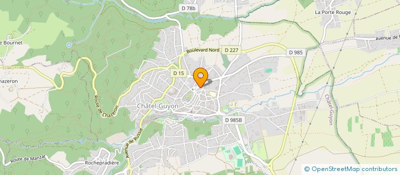 localisation de l'entreprise MADAME CELINE CAMPOCASSO  CHATEL-GUYON