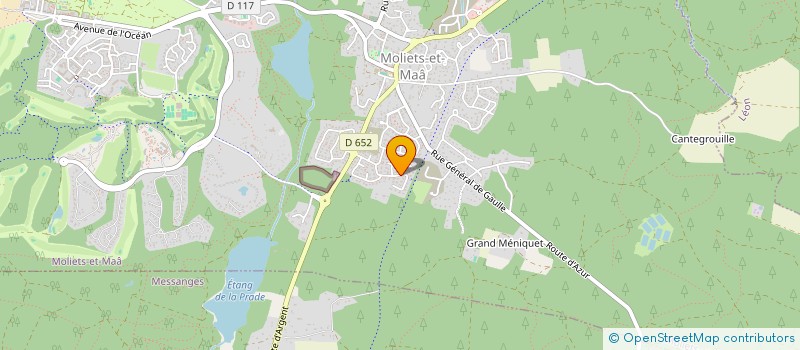 localisation de l'entreprise MADAME CELINE CAPDEPUY  MOLIETS-ET-MAA