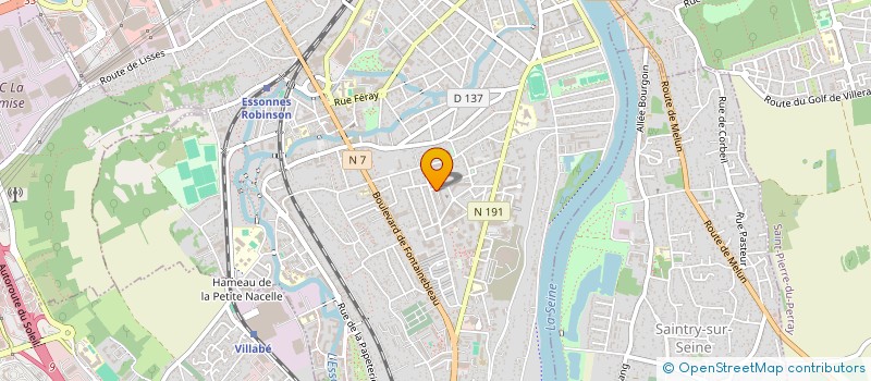 localisation de l'entreprise MADAME CELINE CAPPE à CORBEIL-ESSONNES