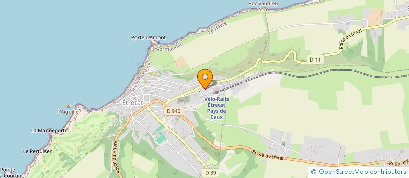 localisation de l'entreprise MADAME CELINE CAPRON  ETRETAT