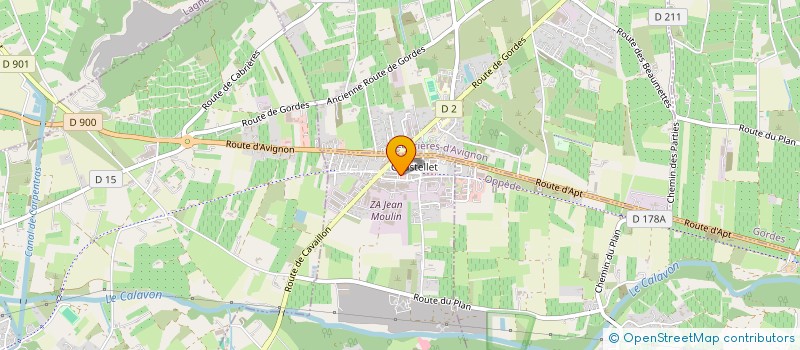 localisation de l'entreprise MADAME CELINE CAPUTO  MAUBEC