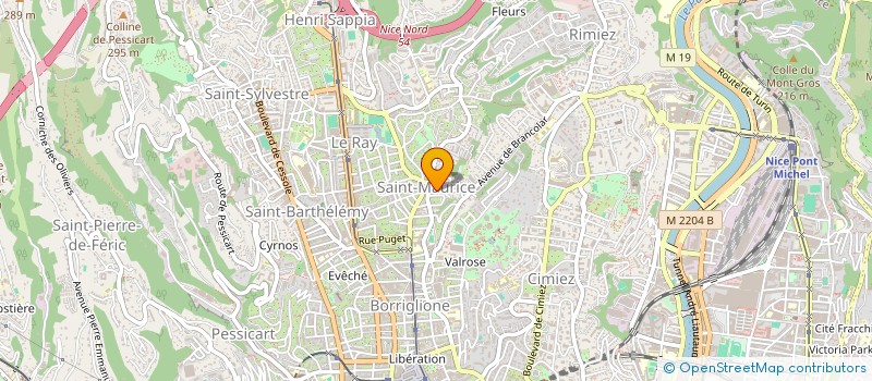 localisation de l'entreprise MADAME CELINE CARA à NICE