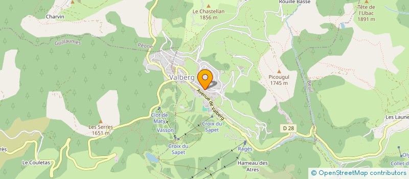 localisation de l'entreprise MADAME CELINE CARAMAN  PEONE