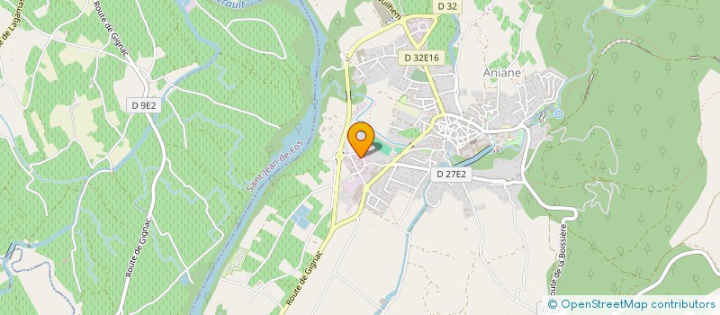 localisation de l'entreprise MADAME CELINE CARANDELL  ANIANE