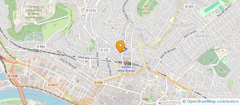 localisation de l'entreprise MADAME CELINE CARDIN  ROUEN