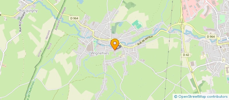 localisation de l'entreprise MADAME CELINE CARLIER à WIGNEHIES