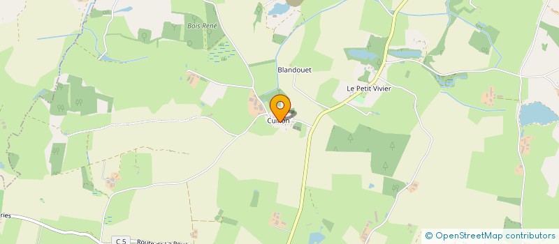 localisation de l'entreprise MADAME CELINE CARPENTIER à ERDRE-EN-ANJOU