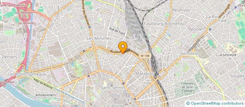 localisation de l'entreprise MADAME CELINE CARSALADE à TOULOUSE