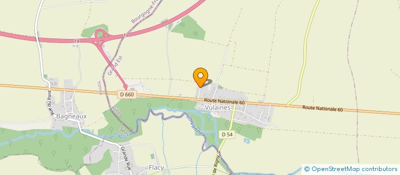 localisation de l'entreprise MADAME CELINE CARTIGNY  VULAINES