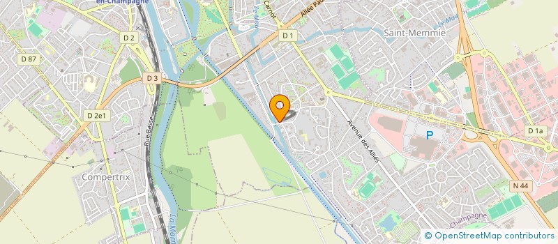 localisation de l'entreprise MADAME CELINE CASTREC  CHALONS-EN-CHAMPAGNE