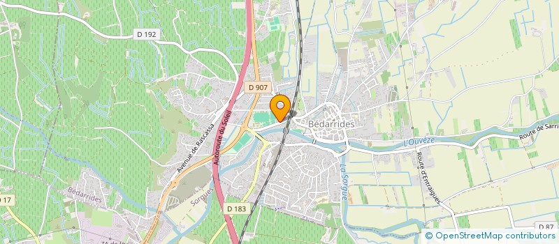 localisation de l'entreprise MADAME CELINE CATALANO  BEDARRIDES