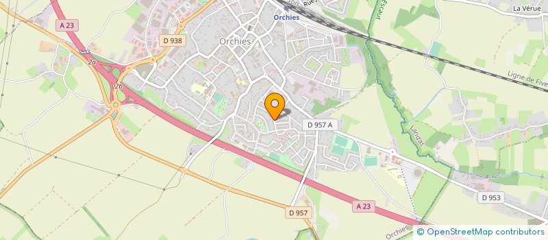 localisation de l'entreprise MADAME CELINE CATIAU  ORCHIES