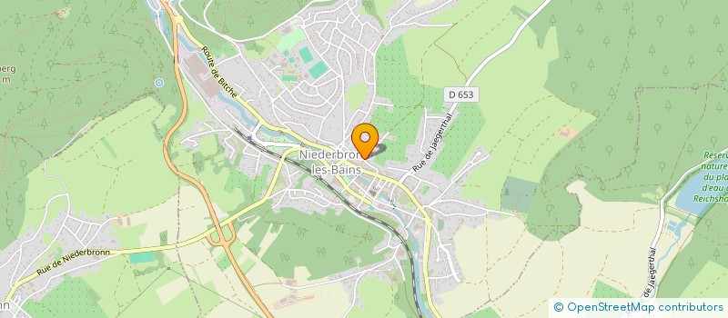 localisation de l'entreprise MADAME CELINE CAZAUX  NIEDERBRONN-LES-BAINS