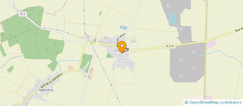 localisation de l'entreprise MADAME CELINE CAZIN  PECY