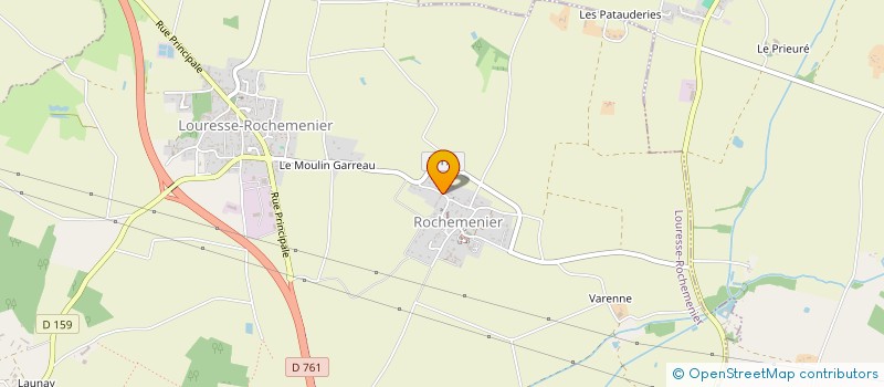 localisation de l'entreprise MADAME CELINE CEBRON à LOURESSE-ROCHEMENIER