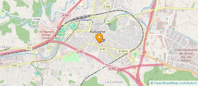 localisation de l'entreprise MADAME CELINE CELINE BIDET à AUBAGNE