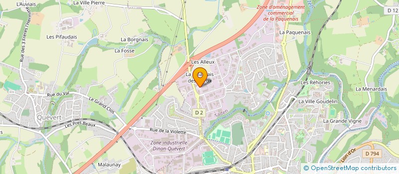 localisation de l'entreprise MADAME CELINE CESBRON à TADEN