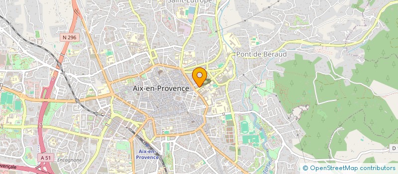 localisation de l'entreprise MADAME CELINE CHALAH  AIX-EN-PROVENCE