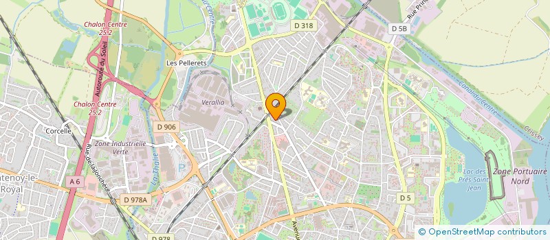 localisation de l'entreprise MADAME CELINE CHAMPREDONDE  CHALON-SUR-SAONE