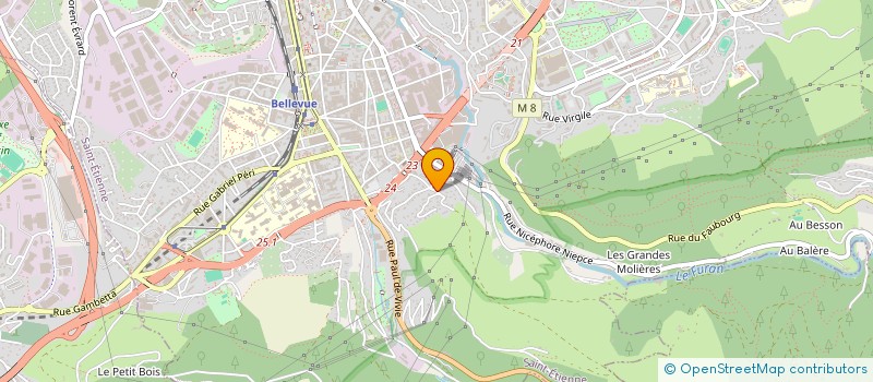 localisation de l'entreprise MADAME CELINE CHANTEPY à SAINT-ETIENNE