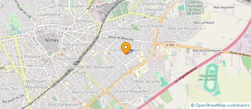 localisation de l'entreprise MADAME CELINE CHAPON  NIMES