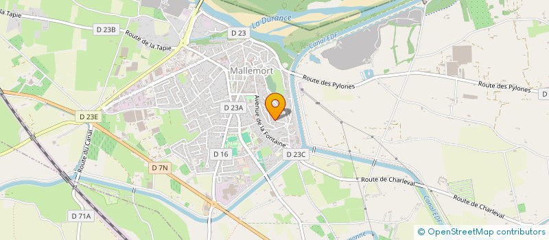 localisation de l'entreprise MADAME CELINE CHAPOUTOT  MALLEMORT