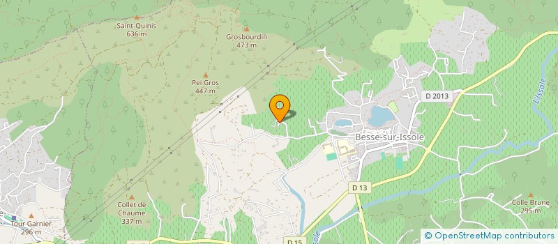 localisation de l'entreprise MADAME CELINE CHAPPES à BESSE-SUR-ISSOLE