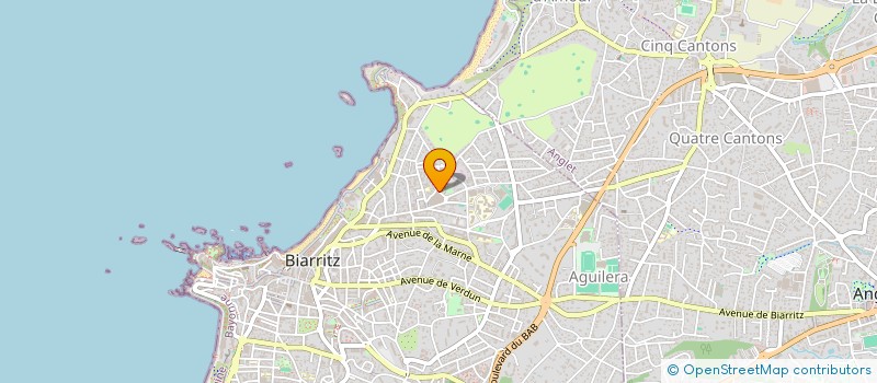 localisation de l'entreprise MADAME CELINE CHARBONNIER à BIARRITZ