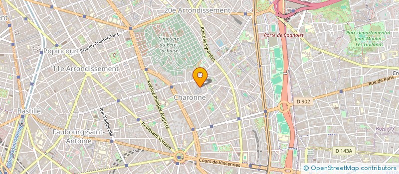 localisation de l'entreprise MADAME CELINE CHARDRON  PARIS