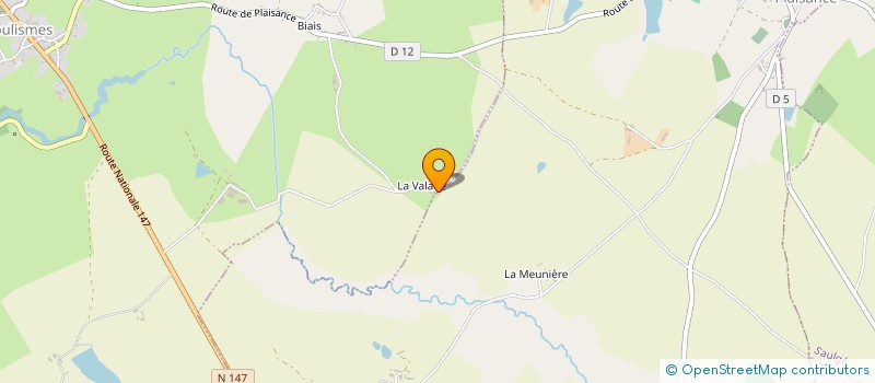 localisation de l'entreprise MADAME CELINE CHARLES  PLAISANCE